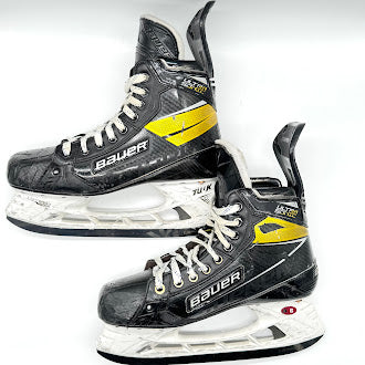 Patins de hockey Bauer Supreme Ultrasonic Pro Stock d'occasion - Taille 9D/8.5D